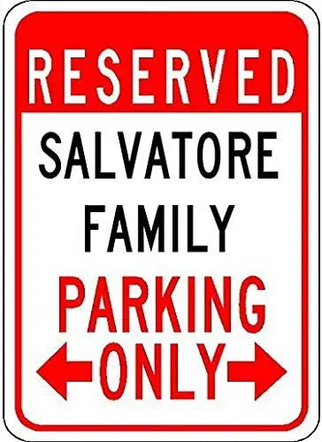 

Вывеска из высококачественного металла для семейной парковки, 8 х12 дюймов, по индивидуальному заказу