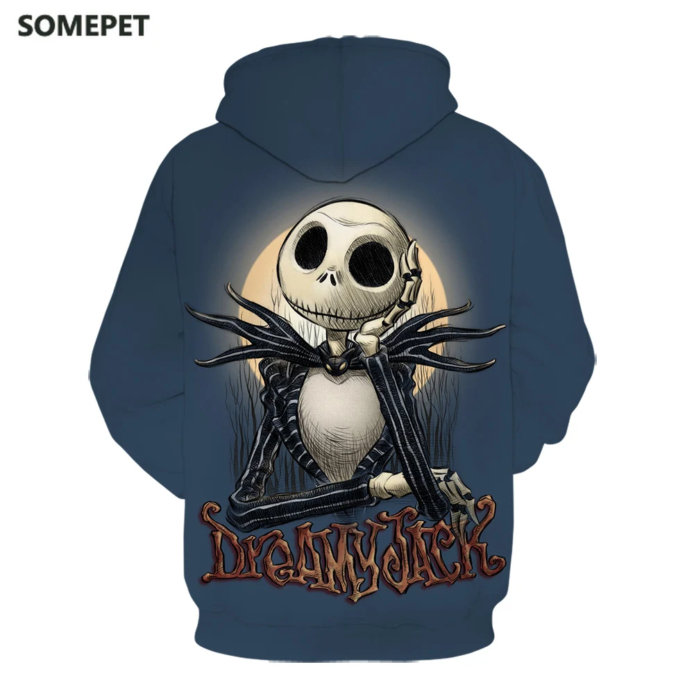 

Nightmare Before Christmas Jack Skellington autumn winter men sweatshirt 2020 new fashion hoodies streetwear mens clothing