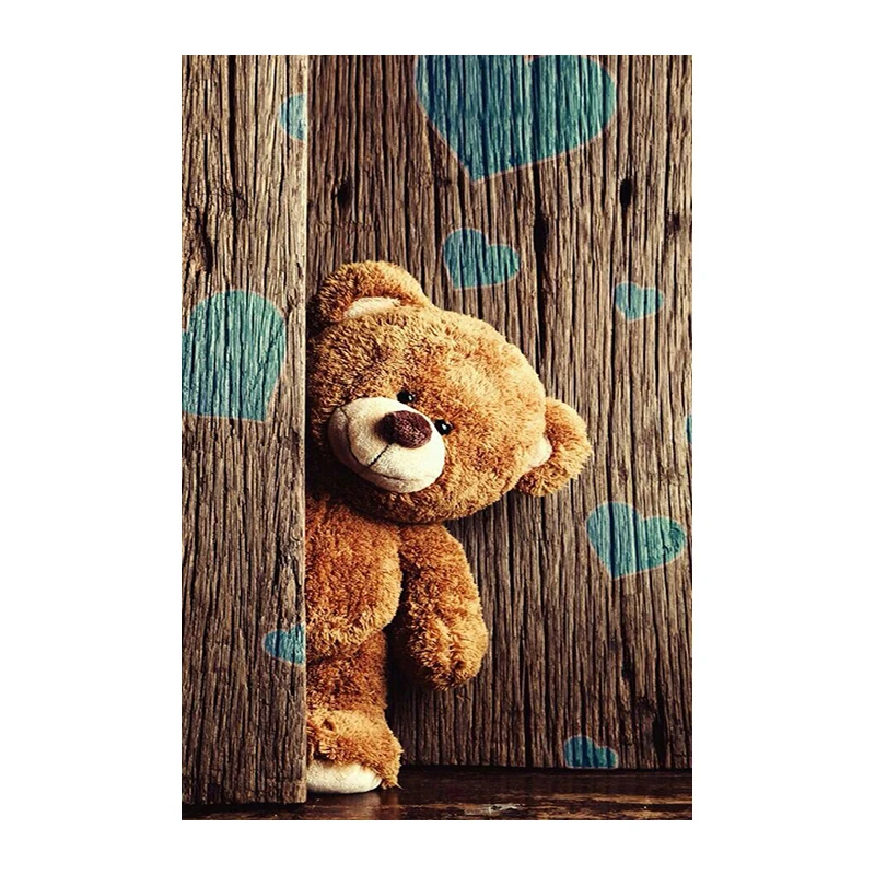 Алмазная живопись 5d сделай сам Sweet Life мишка тедди семья гармония мультяшная серия