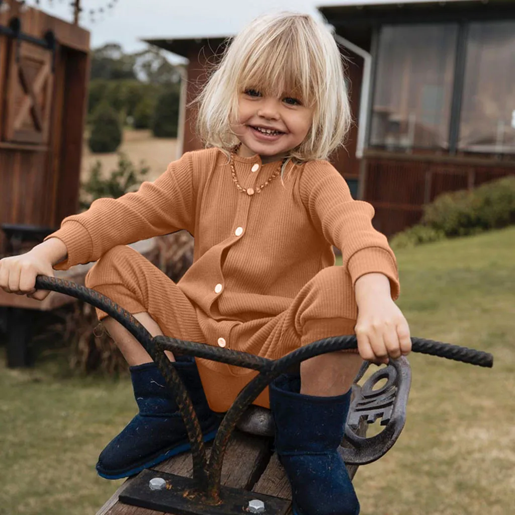 2020 одежда для малышей Комбинезон новорожденных Унисекс Боди с длинными рукавами