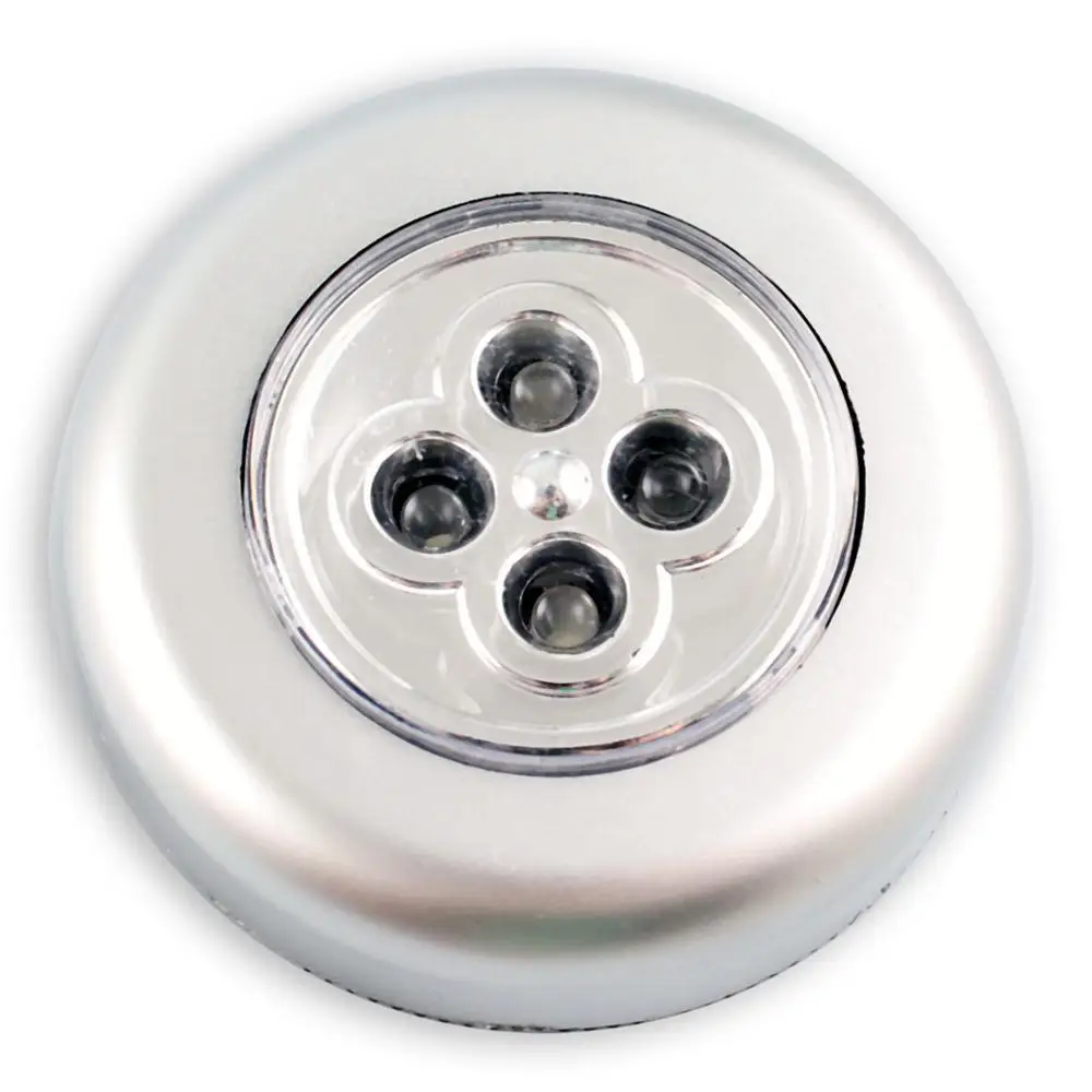 3/4 светодиодный сенсорный светильник для ванной комнаты с питанием от батареек