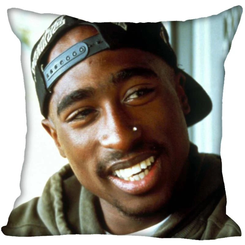 New 2Pac Pillow Cover Bedroom Home Office Decorative Pillowcase Square Zipper Cases 45X45CM Satin Soft No Fade | Дом и сад