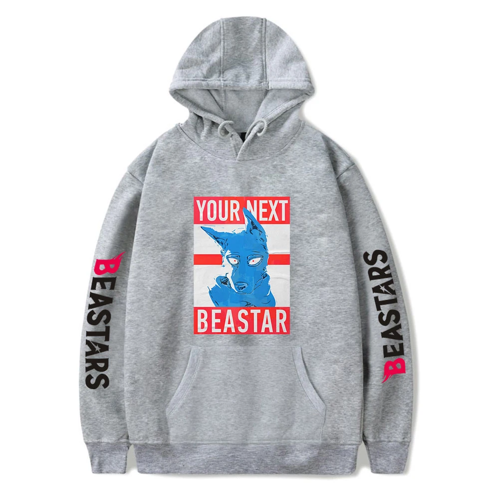 

Beastars Hoodie Sweatshirts Casual Men's Tracksuit Harajuku Cartoons Printed Casual Students Pullover Women Anime clothes