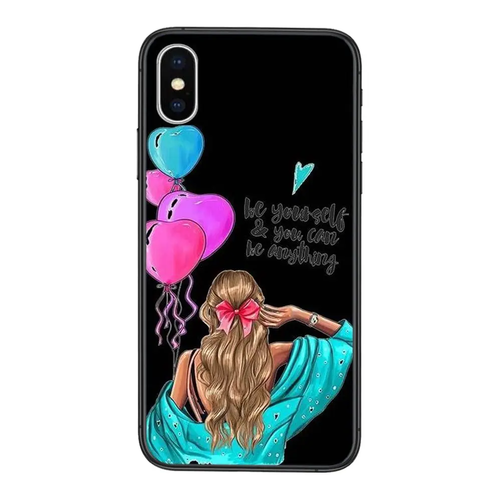 Черный Роскошный велосипед Hoesjes и красивая девушка для Xiaomi Mi11 Mi 11 Pro Ultra Lite 10T 10S Mi9