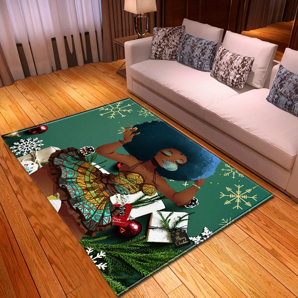 

Carpet For Living Room Bedroom Bedside Modern Girl Pattern Children Mats In The Hallway Bathroom Decoration Floor Large Rug