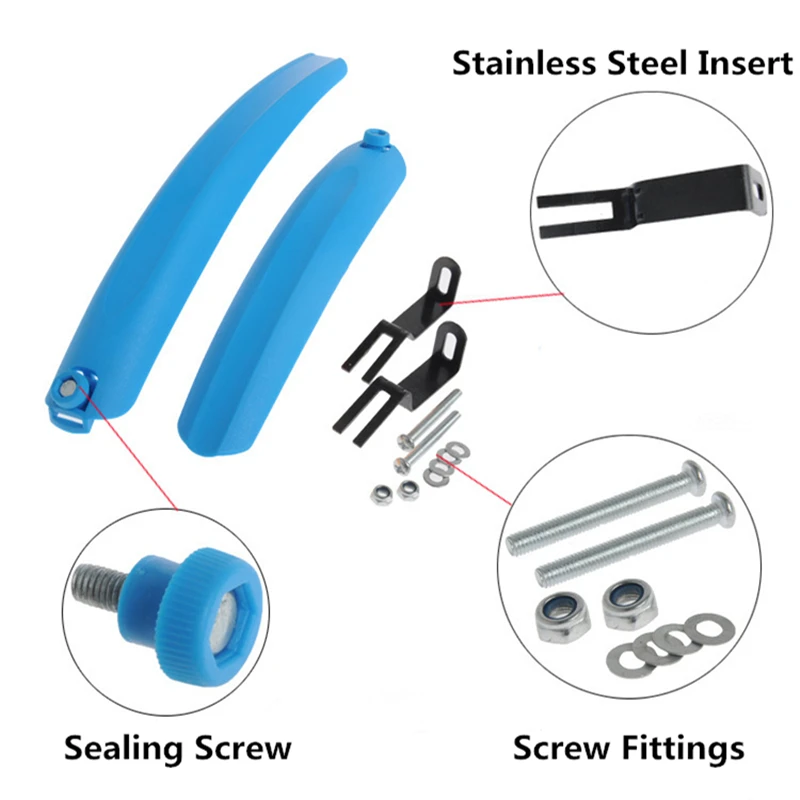 Брызговики для горного велосипеда аксессуары езды на велосипеде сверхлегкие