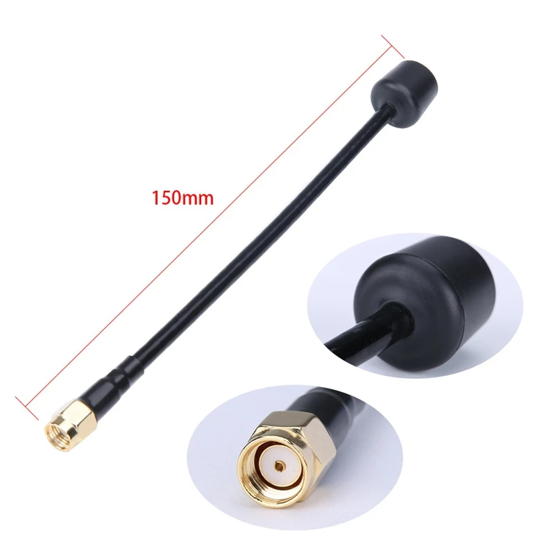 

for Albatross 5.8G 15CM SMA RP-SMA Omnidirectional Long Space Line Antenna for FPV Rc Racing Drone