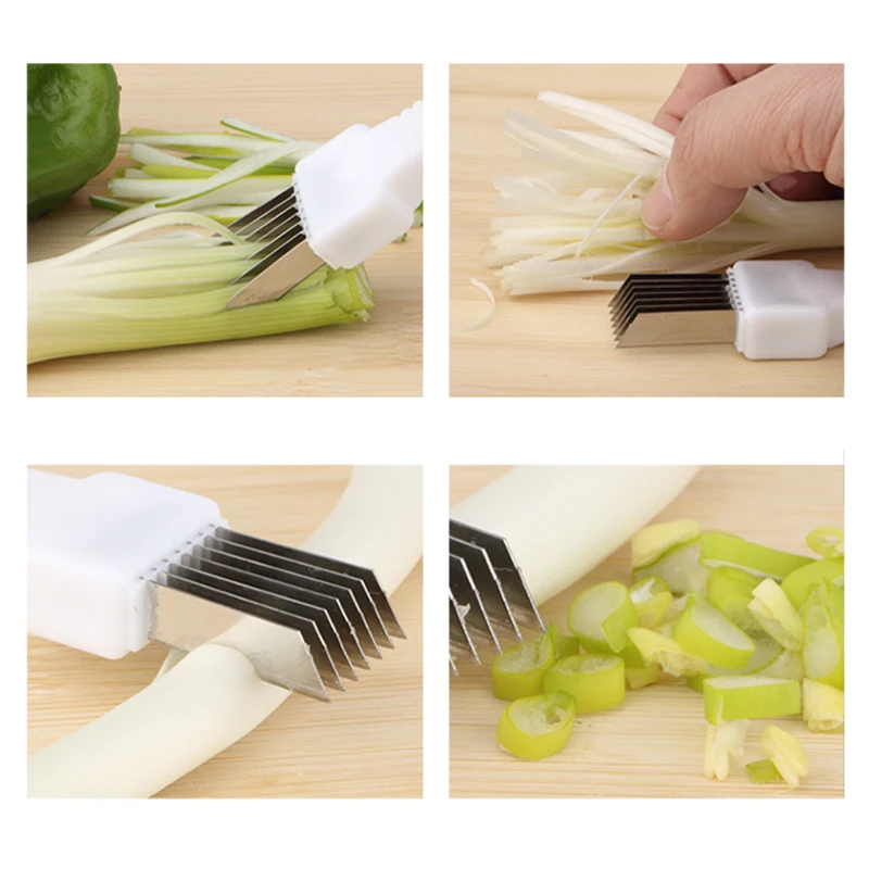 1 шт. репчатый резак для овощей многоразовый измельчитель нож кухни инструменты