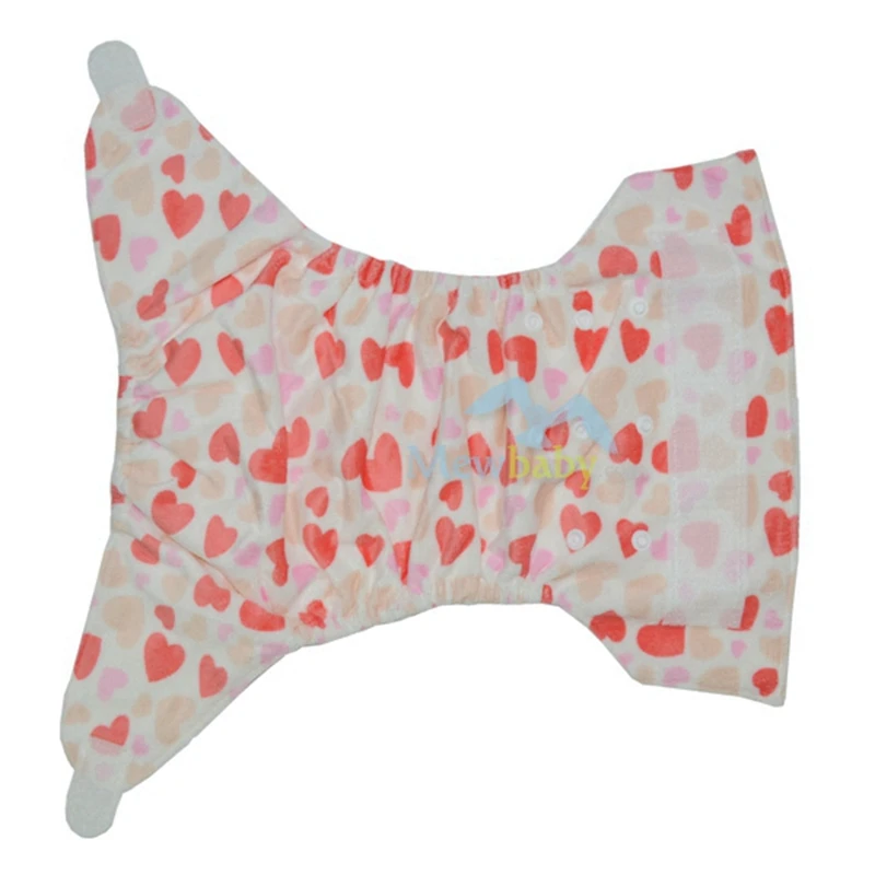 AIO Детские подгузники для новорожденных и малышей Minky многоразовые с 3-слойной