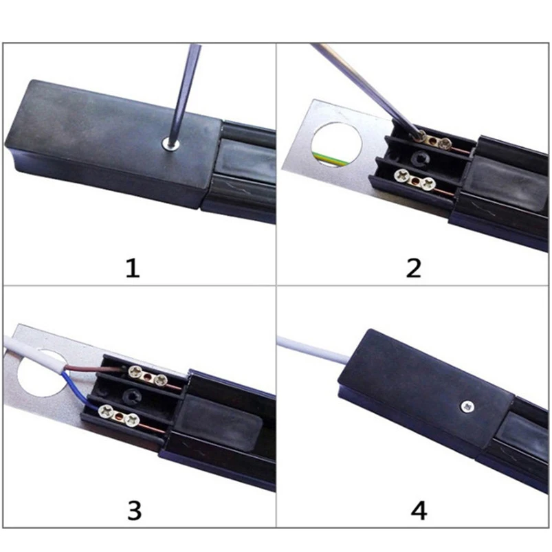 Универсальная 2-проводная алюминиевая направляющая длиной 0 5 м орбитальная фара