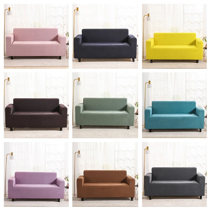 Растягивающиеся чехлы для диванов мебели спандекс текстурированная жаккардовая