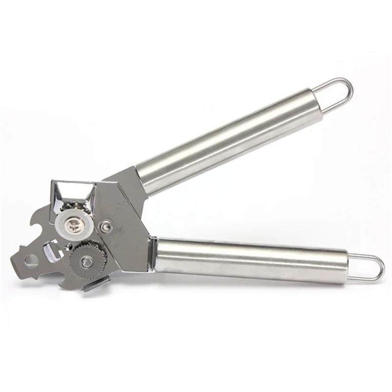 

New Stainless Steel Can Opener Tin-opener Multi-functional Open Cans Bottle Opener Kitchen Utensils JAN88