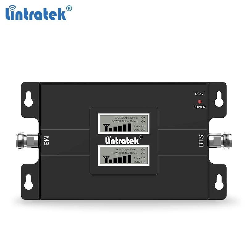 Lintratek 4G усилитель сигнала 900 1800 повторитель GSM 2G двухдиапазонный мобильного