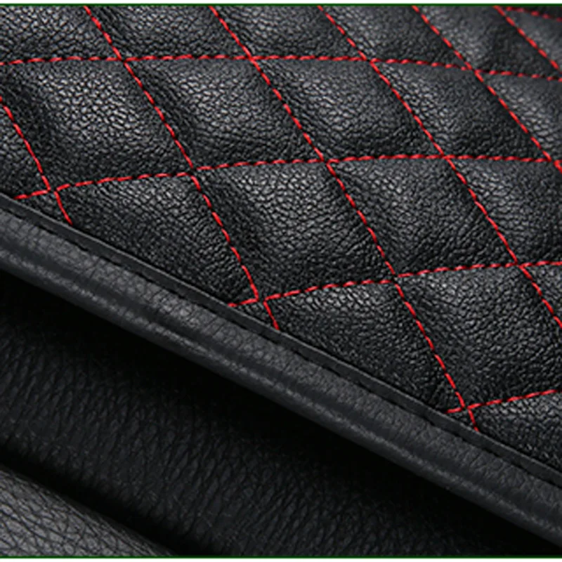 Универсальный ПУ кожаные сиденья авто Передняя Задняя Carseat Подушка протектор