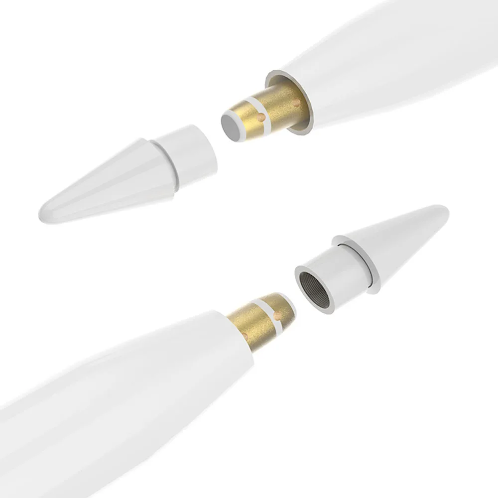 Spare Nib Tip Replacement For Apple Pencil 1 Sensitive Stylus Pen and Cap 2 Touchscreen |