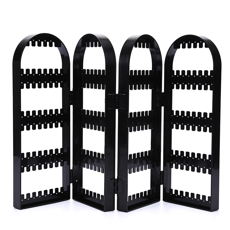 

120/180/240/360 отверстия Пластик складной серьги-гвоздики ювелирные изделия Дисплей стенд