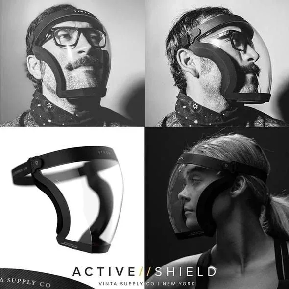 Суперзащитная противотуманная маска для лица Полнолицевая защита глаз