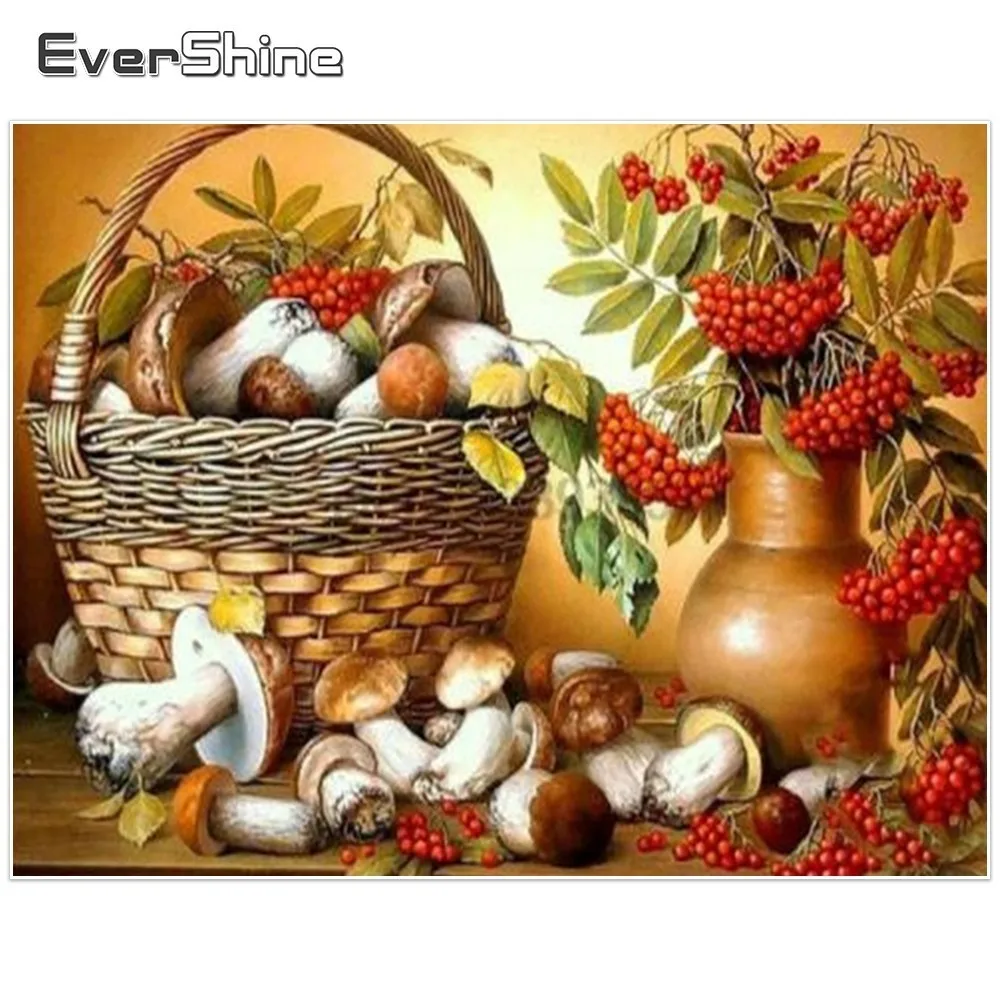 EverShine DIY алмазная мозаика полный квадрат вышевка стразами набор Кухонный уголок