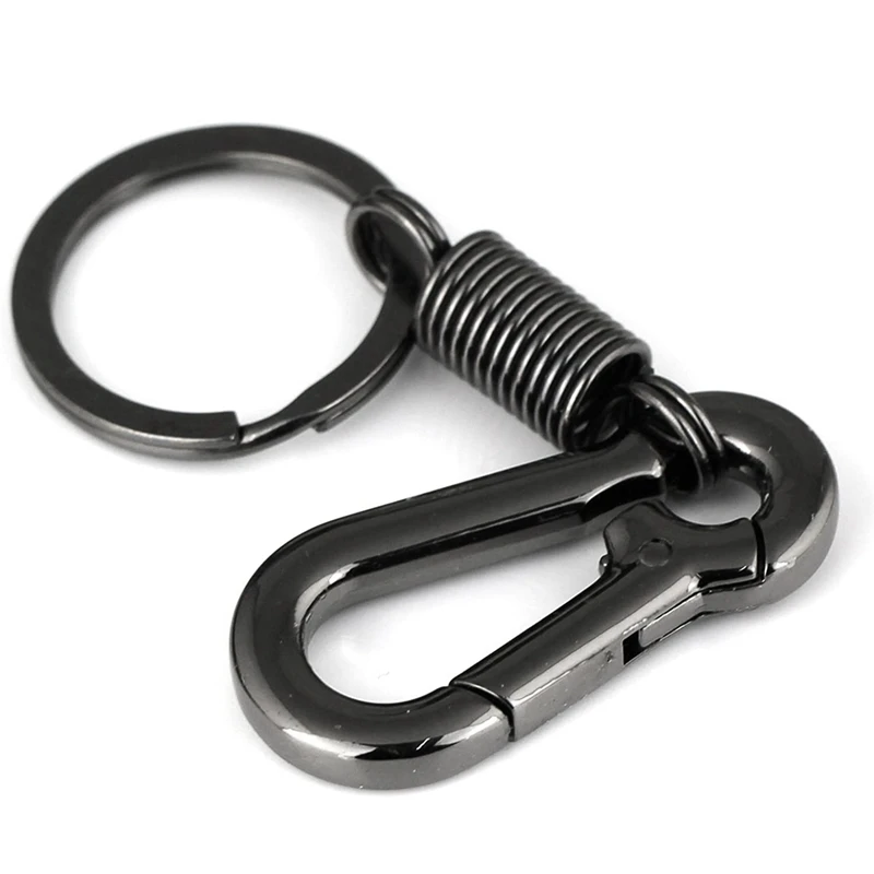 

Sturdy Carabiner Key Chain Key Ring Polished Key Chain Spring Key Chain Business Waist Key Chain