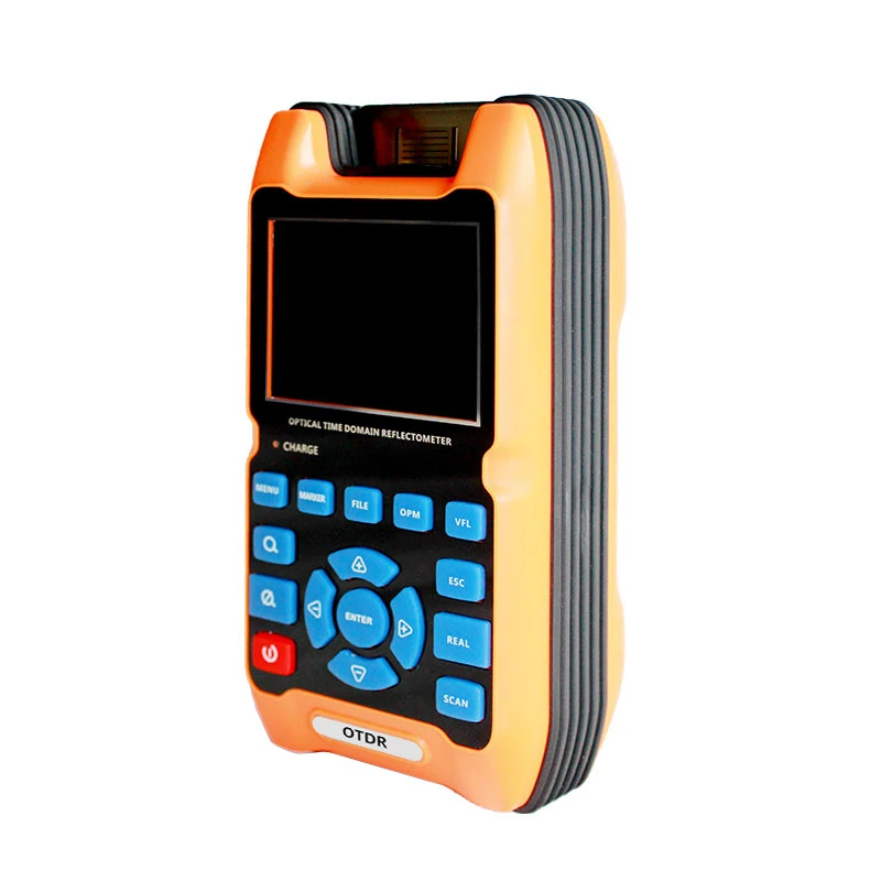 Probador de fibra port&aacute;til OTDR, 1310/1550nm, 120km, con Espa&ntilde;a en ingl&eacute;s, 32/30dB, 100KM, nuevo-2