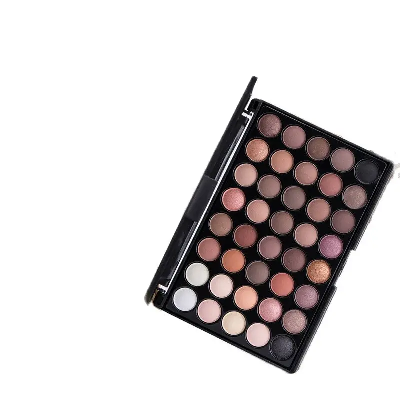 

40 Colors Earth Color Eyeshadow Pallete Makeup Professional Long Lasting Matte Eye Shadow Palette Pearl Shimmer Cosmetics TSLM1