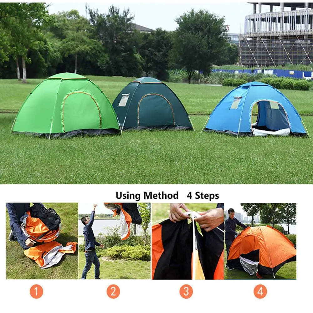 Палатка Автоматическая на 2-4 человек портативная туристическая палатка легко