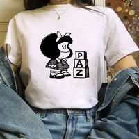 funny curly girl printed t shirt women 90s graphic t shirt harajuku tops tee cute short sleeve animal tshirt female tshirts
