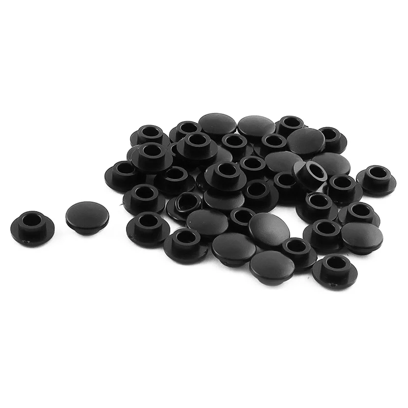 45 pcs 3.2mm Inner Diameter Black Mini Tactile Switch Push Button Caps Cover | Обустройство дома
