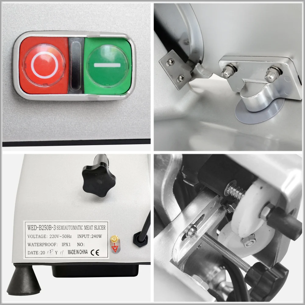 Электрическая мясорубка XEOLEO Ломтерезка для замороженного мяса машина резки