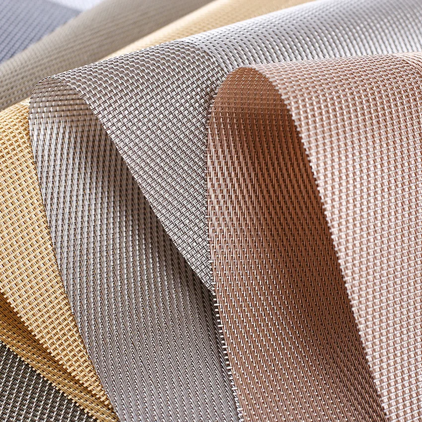 Простые геометрические салфетки из ПВХ индивидуальные для стола коврики