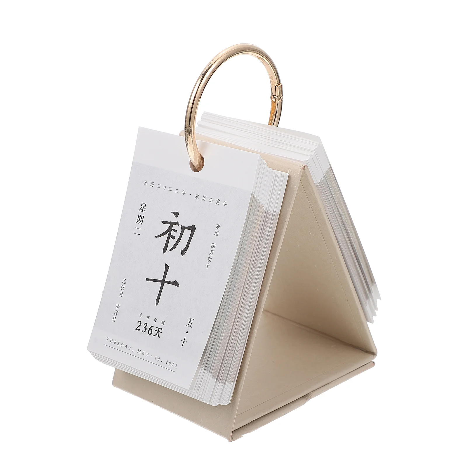 

Календарь в китайском стиле 2022, календарь для офиса, настольный ежедневный календарь, настольный календарь