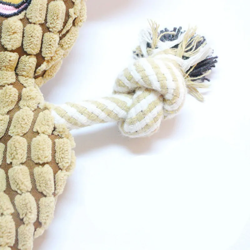 

Dog Toy Soft Plush Chewing Stuffed Dog Toys With Squeaker Funny Interective Cat Dog Accessaries Pet Molar Supplies