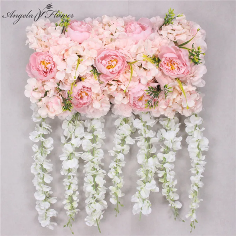 Роскошные 50 см вечерние свадебные арки фон Настенный декор реквизит Шелковый