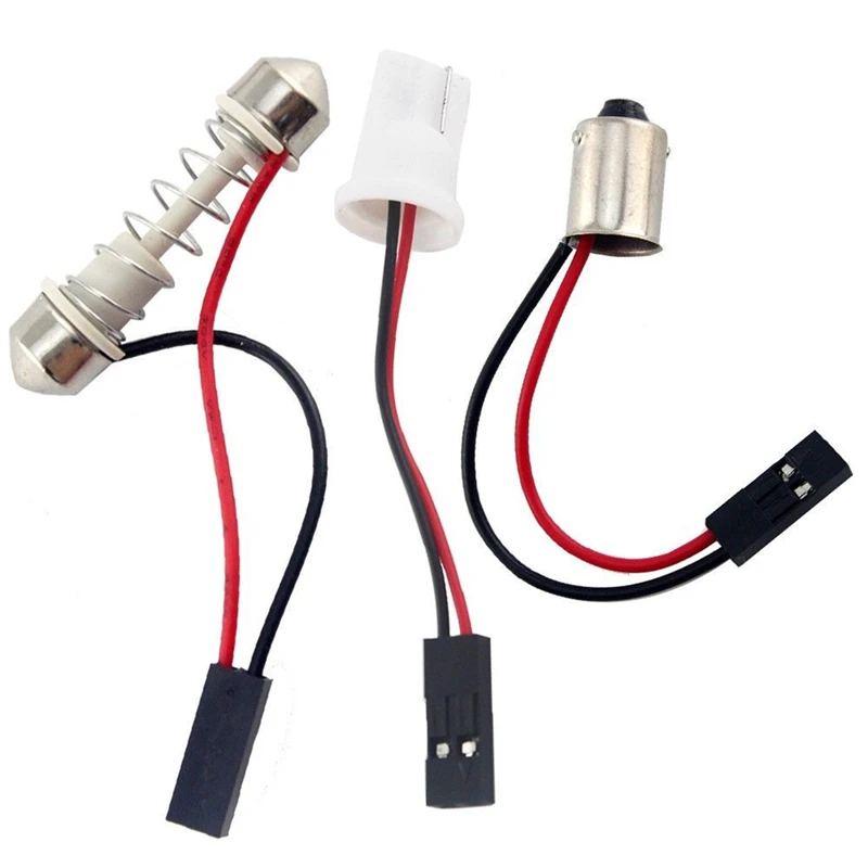 Горячая Распродажа 12V гирлянда из початков BA9S C5W купол Светодиодная панель для