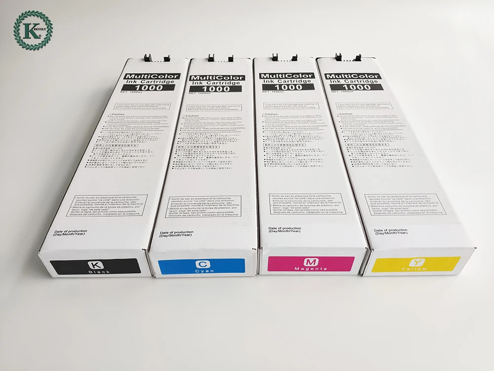 Совместимый Чернильный Картридж для струйного принтера rice comcolor 3150 7150 9150 1000 мл K C M