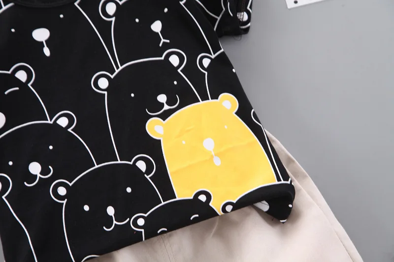 

Kids Infant Cotton Clothes Summer Children Clothing Baby Boys Cartoon T Shirt Shorts 2Pcs/sets Toddler Girls Fashion Sportswear