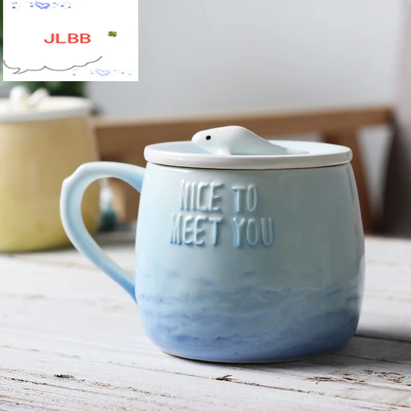 

Рельефная керамическая кофейная кружка с 3d-изображением океана животных дельфинов, креативная кофейная чашка, молочная чашка для завтрака