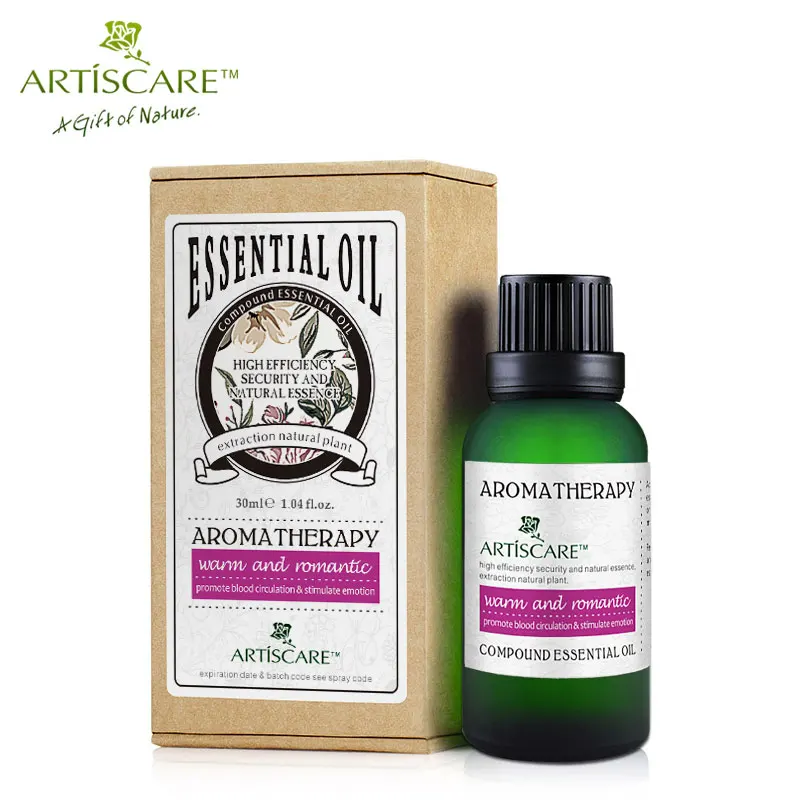 Теплое и романтичное эфирное масло ARTISCARE 30 мл 100% для улучшения сексуальной жизни