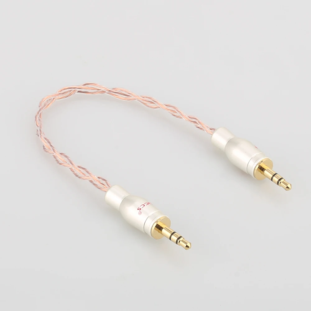 

8TC 3.5mm to 3.5mm Stereo cable with 3.5mm plug 15cm