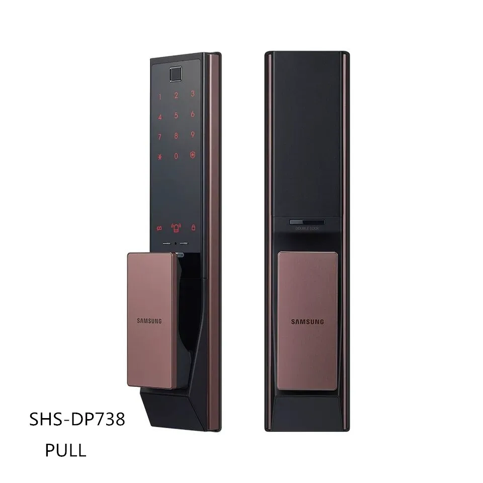 SAMSUNG цифровой отпечаток пальца Bluetooth дверной замок без ключа SHP-DP738/SHP-DP739 английская версия большой Eurp Moritse - Цвет: SHP-DP738 PULL