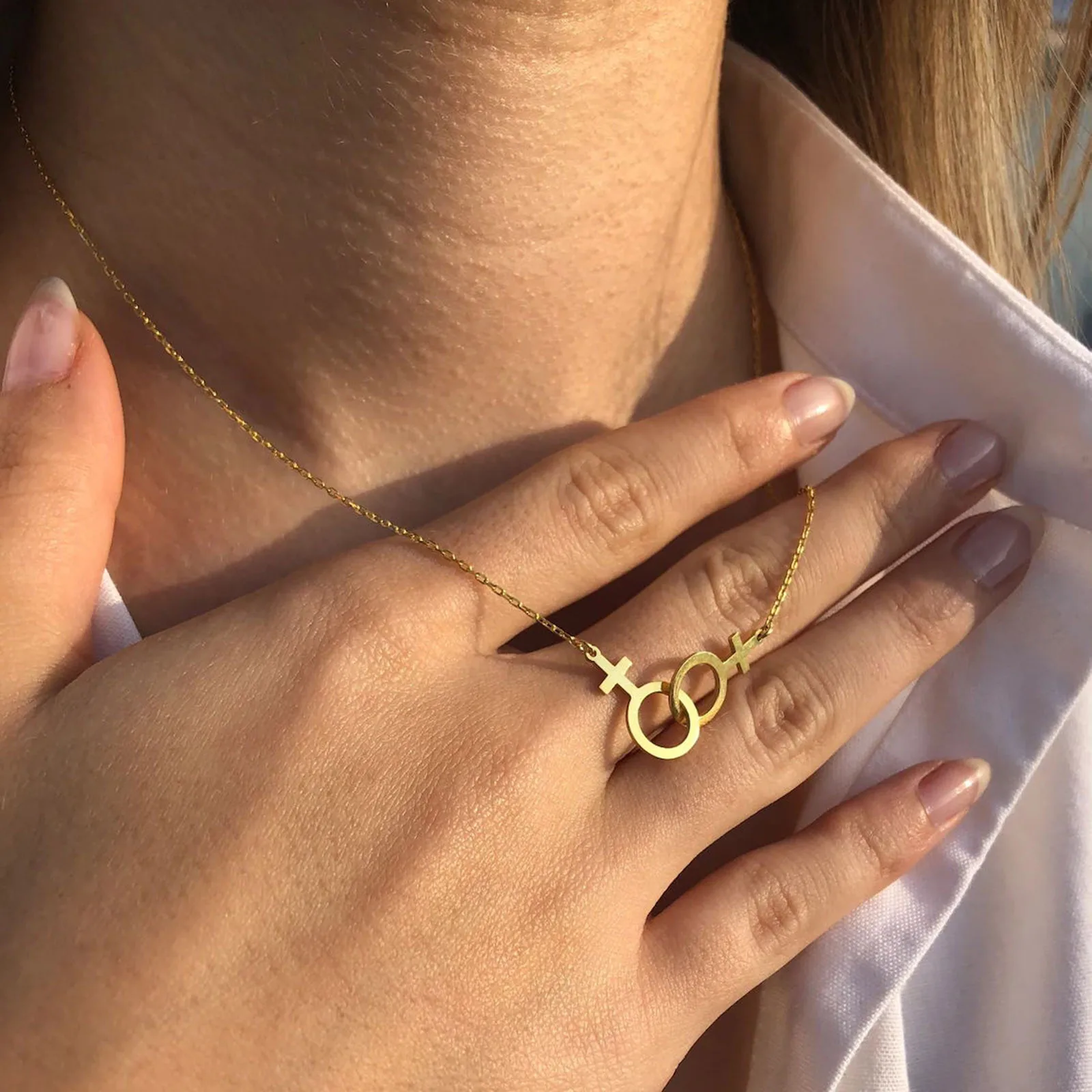 2 шт. ожерелье на День святого Валентина ювелирные изделия гордость Святого