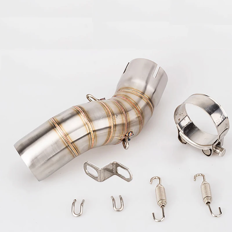 

Выхлопная труба для мотокросса среднего размера, выхлопная труба без застежки для Kawasaki Z900 Z 900 2017 2018 2019, выхлопная система