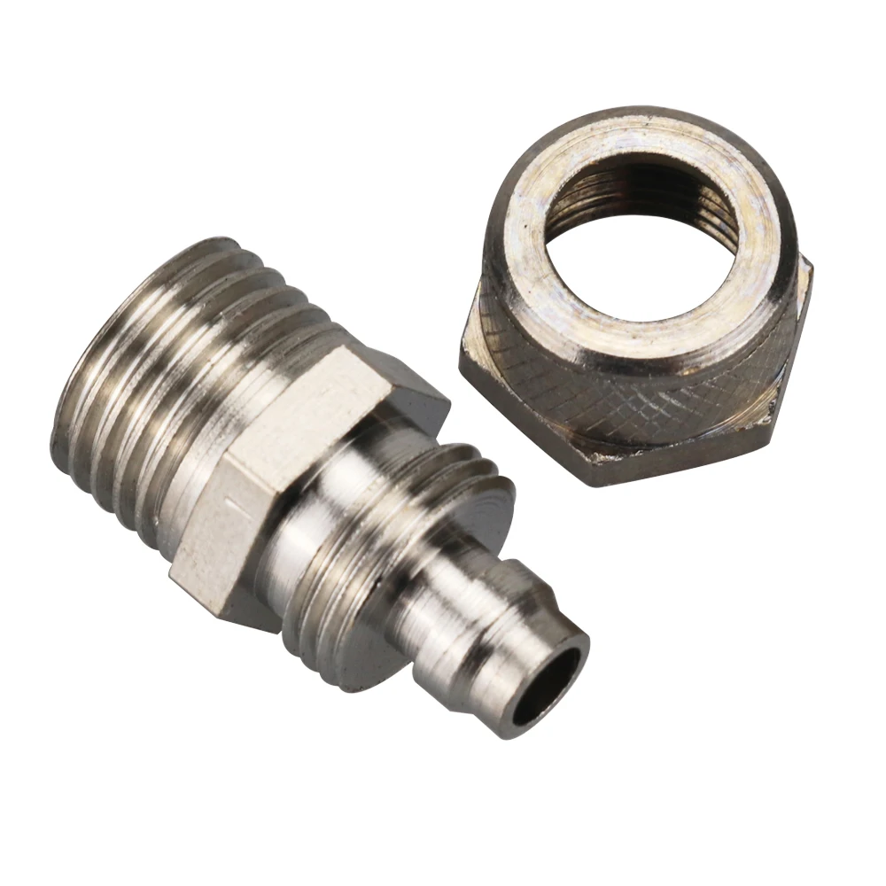 Air Compressor Accessories Quick Pipe Connectors Tube Connect Parts Water System Flow Restrictor Pneumatic Fittings | Красота и