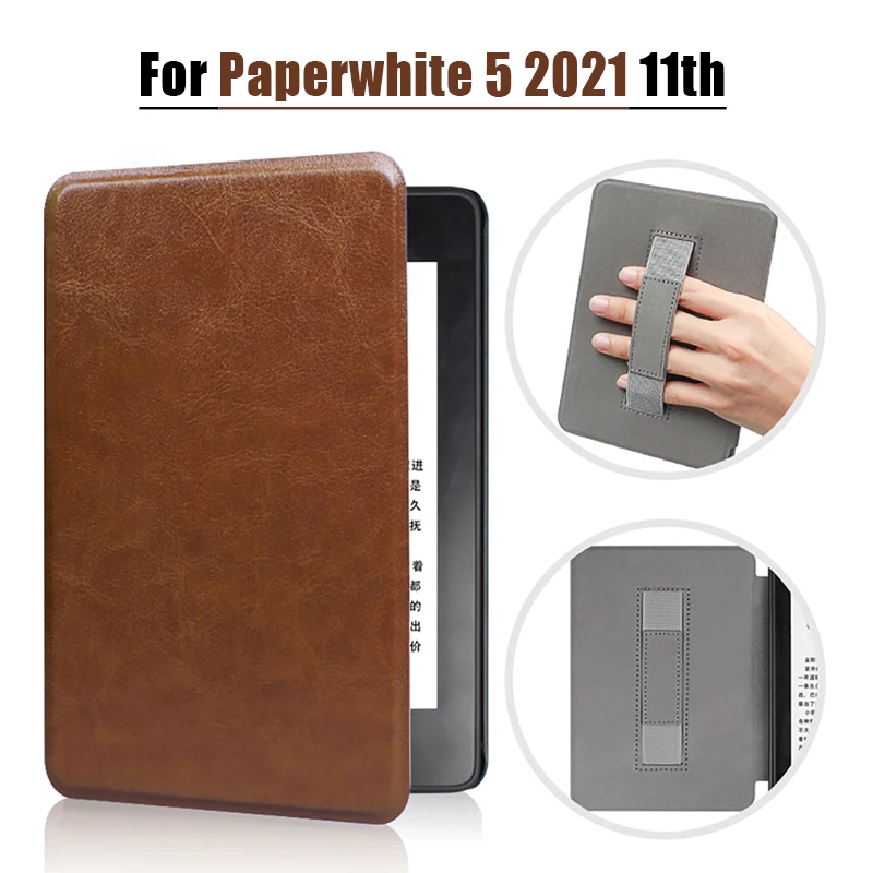 Магнитный смарт-чехол для 2021 полностью новый 6 8 дюймов Kindle Paperwhite 5 подписей 11-е
