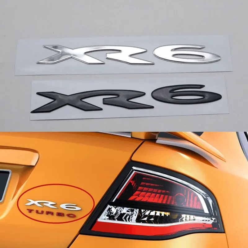 Для Ford Falcon XR6 XR 6 эмблема задний багажник Задняя дверь логотип наклейка Боковая