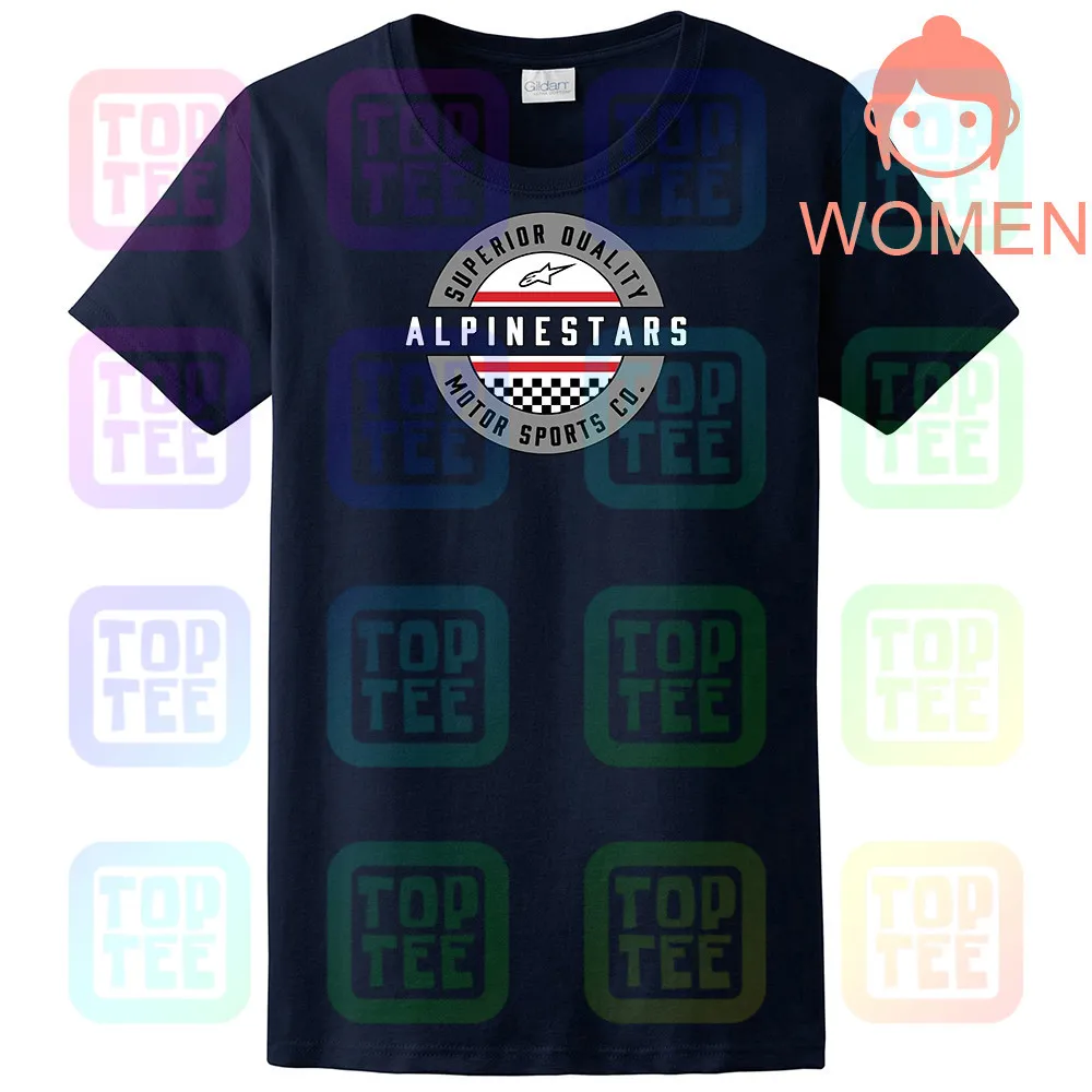WOMEN-NAVY Футболка Alpine Star черный-1047-72020 - Цвет: WOMEN-NAVY