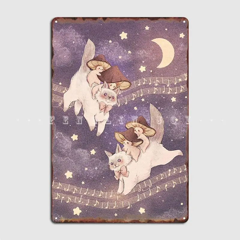 Звездный плакат с изображением кошки и приключений - Цена: 794.56