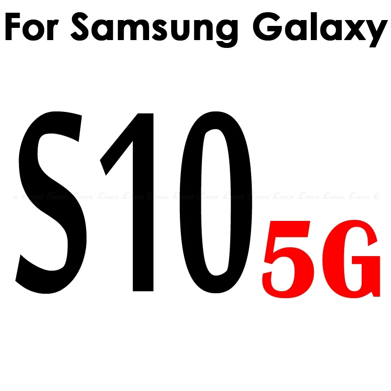S10 5G Мягкая 3D Защитная пленка из углеродного волокна для samsung Galaxy Note 10, 9, 8, S10e, S10, 5G, S9, S8 Plus, защита заднего экрана без стекла - Цвет: S10 5G