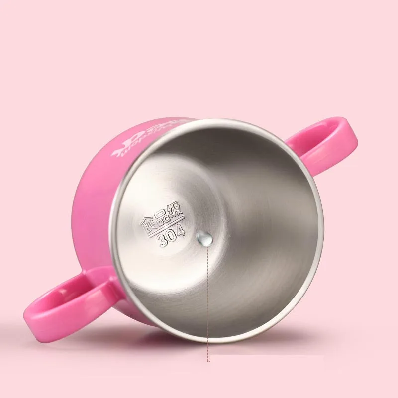 260 мл детская молочная чашка для малышей Мультяшные креативные чашки питьевой