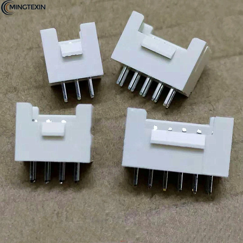 

10PCS PHB 2.0mm Connector 2.0mm Male Socket Right Angle Double Row with Buckle PHSD Connectors 2*2/3/4/5/6/7/8/10-20P